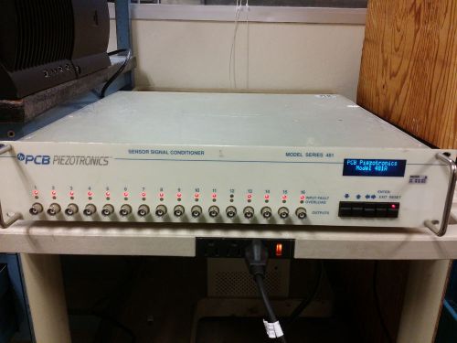 Pcb piezotronics sensor signal conditioner model series 481 for sale
