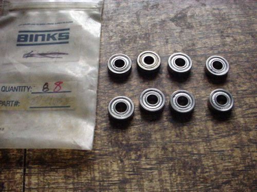 8 Binks / Fafnir roller bearings part no. 20-4033 NOS airless paint gun sprayer