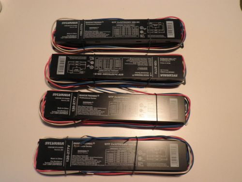 Lot of 4 instant start electronic fluorescent ballast for 1-2 f32t8 f40t8 f17t8 for sale
