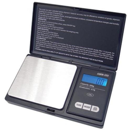 American Weigh Scales AWS-600-SIL Series 600 X 0.1G Silver
