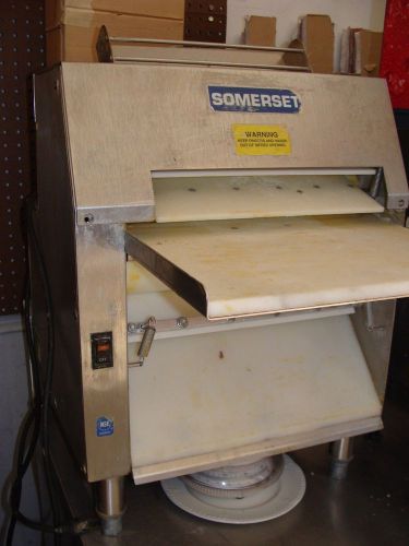Somerset cdr 1550 dough roller pizza sheeter 15&#034; two pass excellent condition for sale