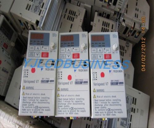 YASKAWA CIMR-V7DT20P1 0.1KW 220V Inverter 90 days warranty