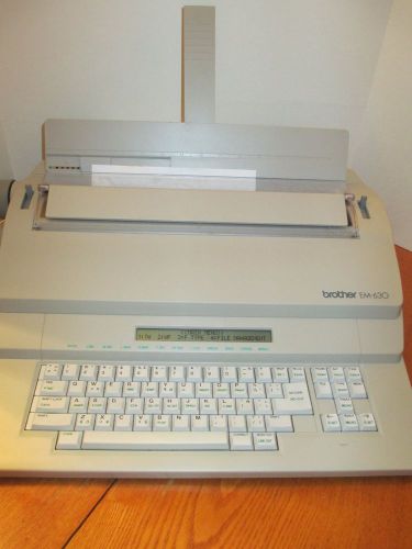 Brother em-630 typewriter led display built in memory for sale