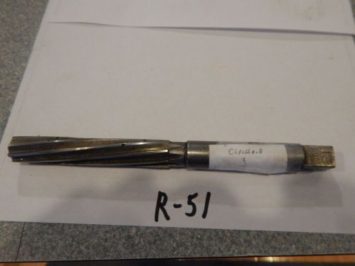 &#034;:Cleveland&#034;  Twisted Flute Chucking Reamer 3/4&#034;