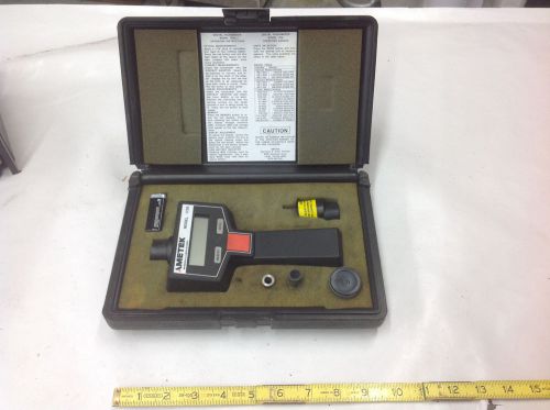 Ametek 1726 Digital Tachometer Kit. Used Working Unit, Battery Included.