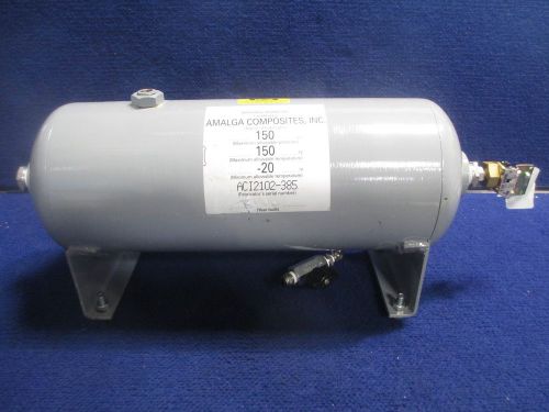 #k350 amalga composites 1.5 gallon air tank 150 psi 15&#034; x 6&#034; for sale