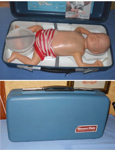 Vintage Laerdal Resusci Baby CPR Manikin Doll Mannequin Infant &#034;80&#034; AA-2120