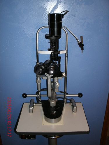 MARCO II B SLIT LAMP WITH TABLE AND STAND
