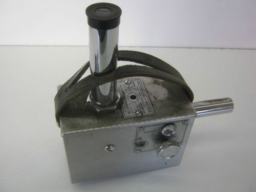 Vintage Victoreen Condenser R--Meter, Model 70, Steampunk, Science Fair Project
