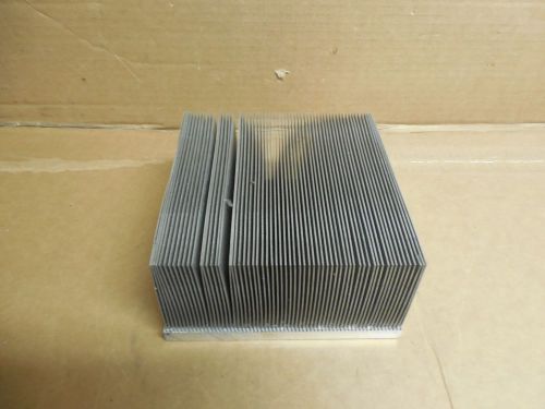 No name aluminum heat sink 7&#034;x 6-1/2&#034;x 3-5/8&#034; for sale