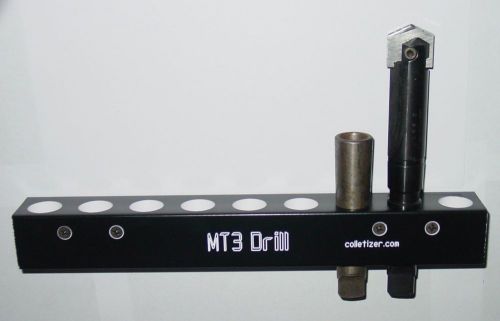 #3 Morse Taper Shank Drill Bit Storage Rack, MT3 workshop wall mounting set #639