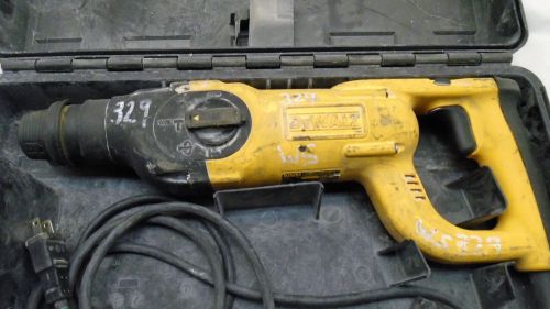 DEWALT D25203 TYPE 1 SDS HAMMER DRILL WITH CASE USED