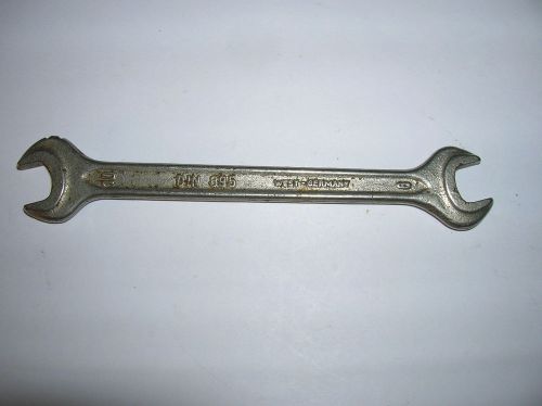 Vintage DIN 895 Open Ended Wrench 9-10mm, W. Germany