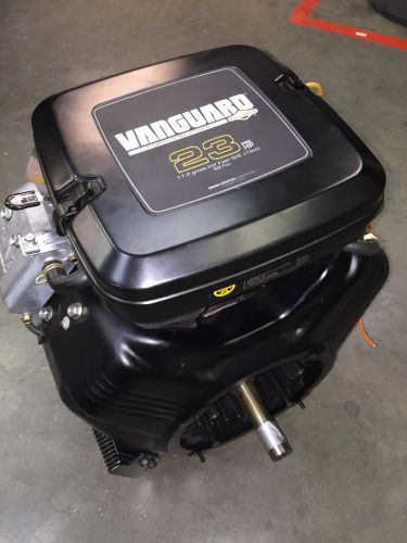 23hp briggs vanguard engine 386447-2202g1 20 amp/stubshaft/oilcooler for sale
