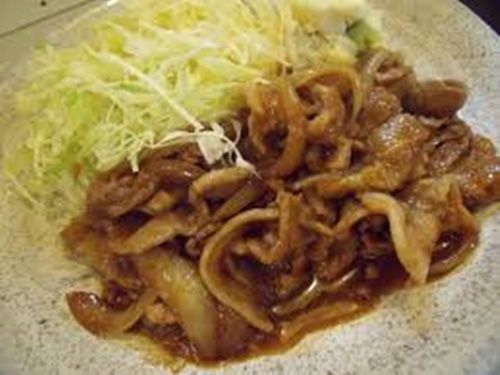 Japanese cuisines food japanese ginger pork saute recipe(shoga-yaki) - pdf file for sale