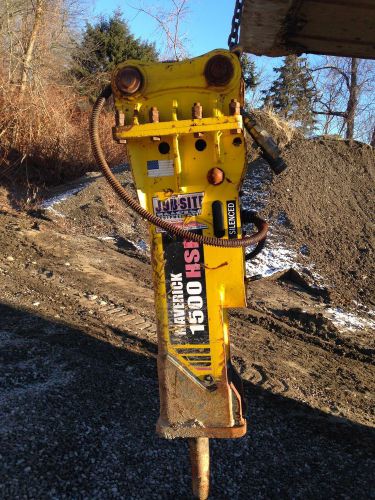 Hydraulic jackhammer, 1500 lb class manufactured by maverick. for sale
