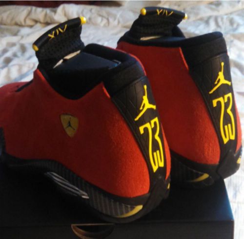 Jordan 14 Fararri Red xiv Brand New DS 100% Authentic with receipt SIZE 10.5
