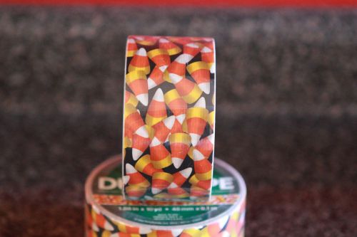 2 Rolls Duck® Brand Duct Tape Candy Corn Print™ model 315085 (2)-10 YARD ROLLS