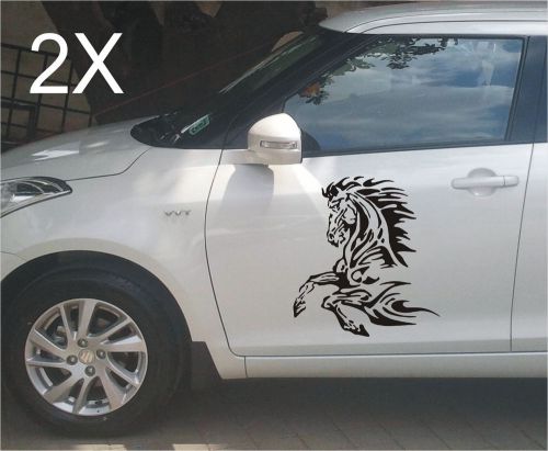 creative tribal horse car vinyl sticker decals truck window bonut decor #105