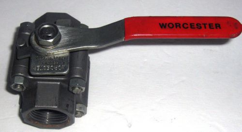Worcester Controls 446 Ball Valve Series 44 1” Lever Handle SS NPT 1-466PVSE QTY
