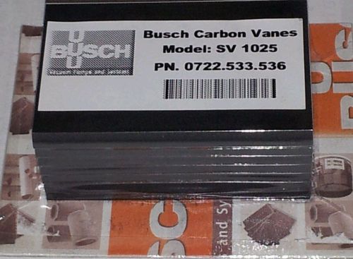 Carbon Vanes for Busch SV 1025 PN 722533536