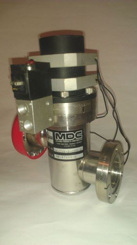 Mdc iv-150-p-opt-2 in line pneumatic 2.75 vacuum valve for sale