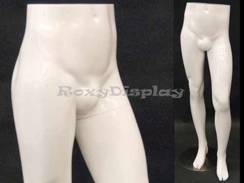 Fiberglass male mannequin legs with nice hips display dressform #md-ml6s for sale