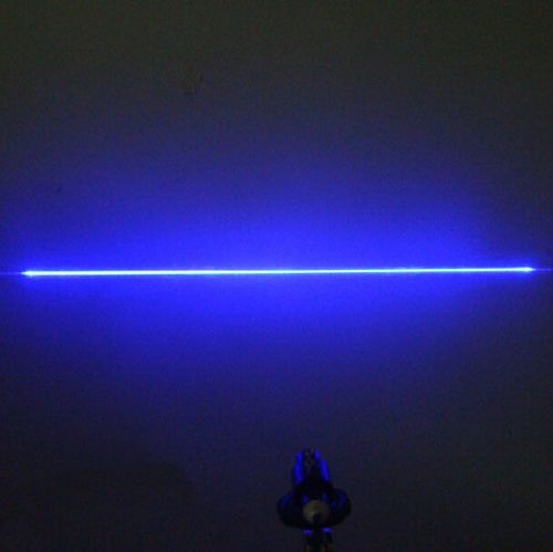450nm 6V 100mW Blue Line Laser Module Light + Adapter Industrial Lasers