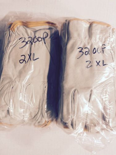 Pack of 21 global glove pig grain drivers keystone thumb regular grade 2xl 3200p for sale