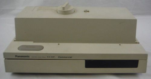 Panasonic electric commercial 3 hole punch kx-30p tested &amp; working office paper for sale