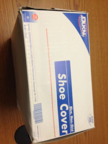 Dukal Shoe Cover,Blue,Non Skid  1 box of 100 covers,New