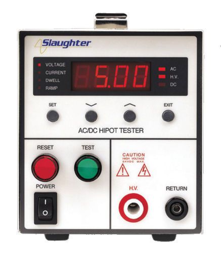 Slaughter 2503 DC Hipot Tester 5kV 3mA Bundle