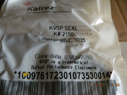 NEW KALREZ KVSP SEAL K#2150 3025 O RING