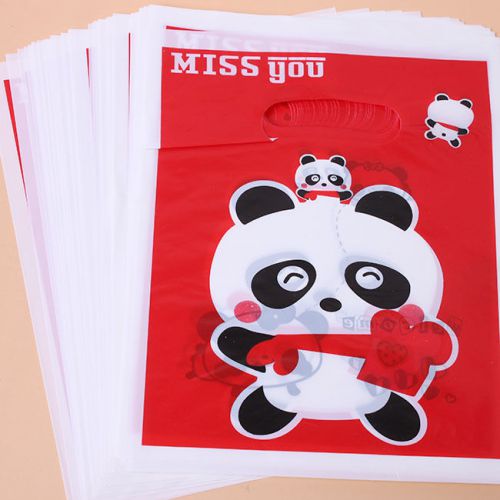 Wholesale pattern prints plastic carrier bags shopping fit gift package lots l for sale