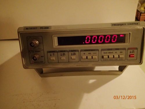 frequency counter Bel Merit fc200 frequency counter Bel Merit FC counter