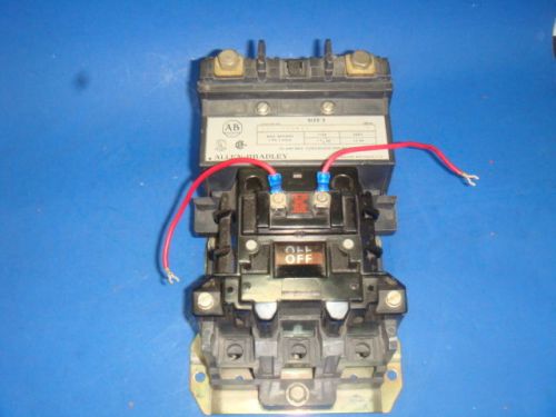 New allen bradley 500-dod920 1ph 2 pole size 3 120v-ac 15hp 90a contactor for sale