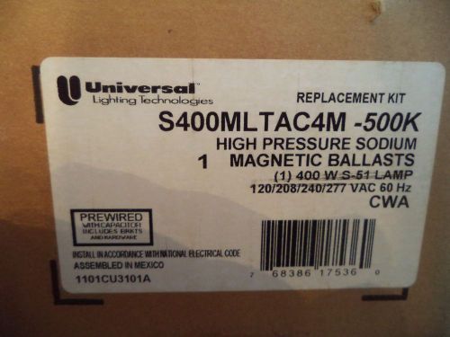 Universal S400MLTAC4M 500K High Pressure Sodium Magnetic Ballast