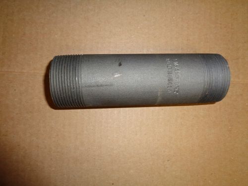 SPF / ANVIL PIPE FITTING 1 1/2&#034; x 4&#034; THREADED COUPLING NEW