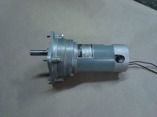 Paterson GE Mina Gear DC motor/ gearbox 24Volts permanent magnet 68 RPM