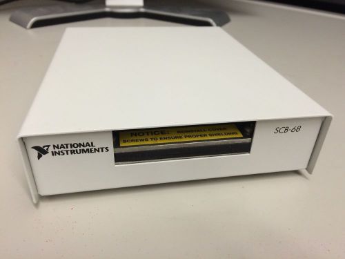 National instruments ni scb-68 shielded connector block for sale