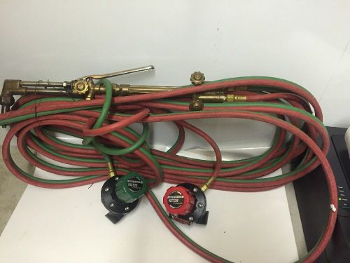 Victor Performer Torch H315FC Kit Set with Edge Regulators Oxygen/Acerylene