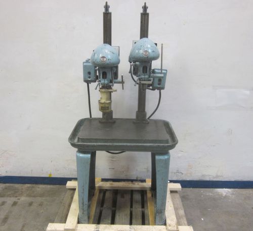 Rockwell delta milwaukee 3-ph 4-speed dual multi-spindle drill press  208v for sale