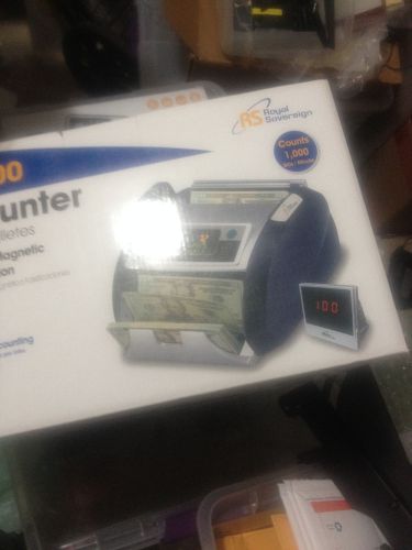 Royal Sovereign RBC-2100 Bill Counter with UV, MG &amp; IR  Counterfeit Detection