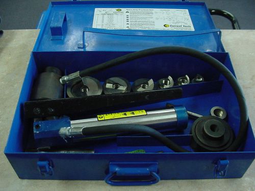 Current Tool 161SS 1/2&#034;-2&#034; Heavy Duty Hydraulic Knockout Set