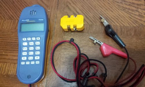 Fluke ts25d test set with abn cord an adapter for sale