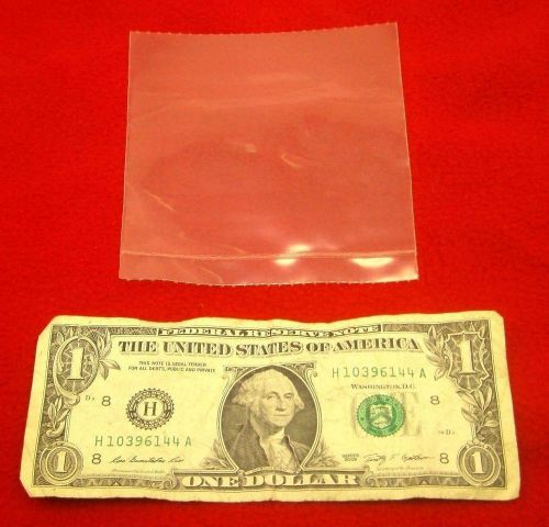 Uline 4&#034; x 4&#034; polybag 4 mil bags plastic new usa you choose how many for sale