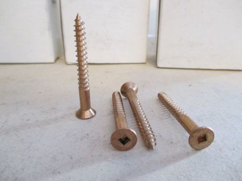 300 silicon bronze - #10 x 1-3/4, square drive screws for sale