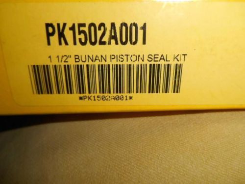 Parker genuine rod seal kit for cylinder  Part # RK1502A001  LOT OF 3