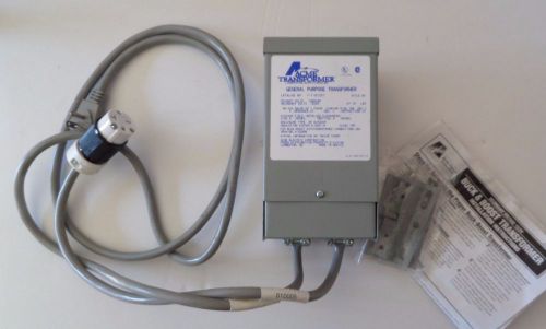Acme Buck Boost Transformer .50 KVA T 1 81051 Mounting Bracket Booster 1 Phase