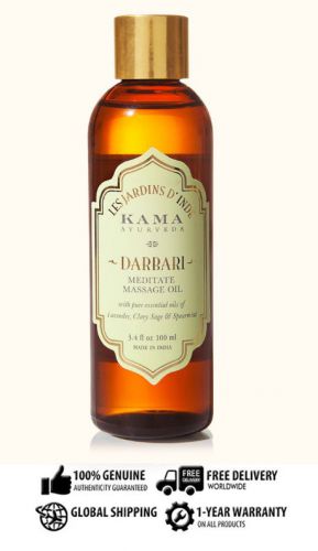 Kama Ayurveda Pure Essential Oils DARBARI MEDITATE MASSAGE OIL-100ml